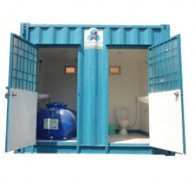 Container tolet 10 feet đẹp
